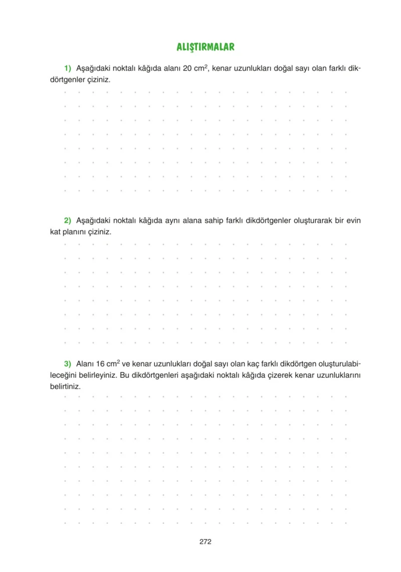 5. Sınıf Matematik Ders Kitabı Cevapları Tuna Yayınları Sayfa 272