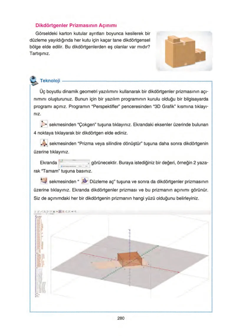 5. Sınıf Matematik Ders Kitabı Cevapları Tuna Yayınları Sayfa 280