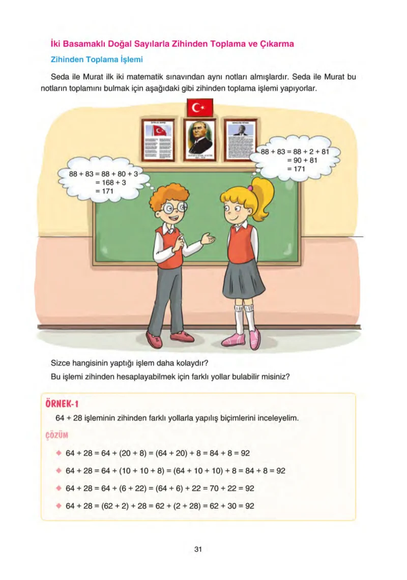 5. Sınıf Matematik Ders Kitabı Cevapları Tuna Yayınları Sayfa 31