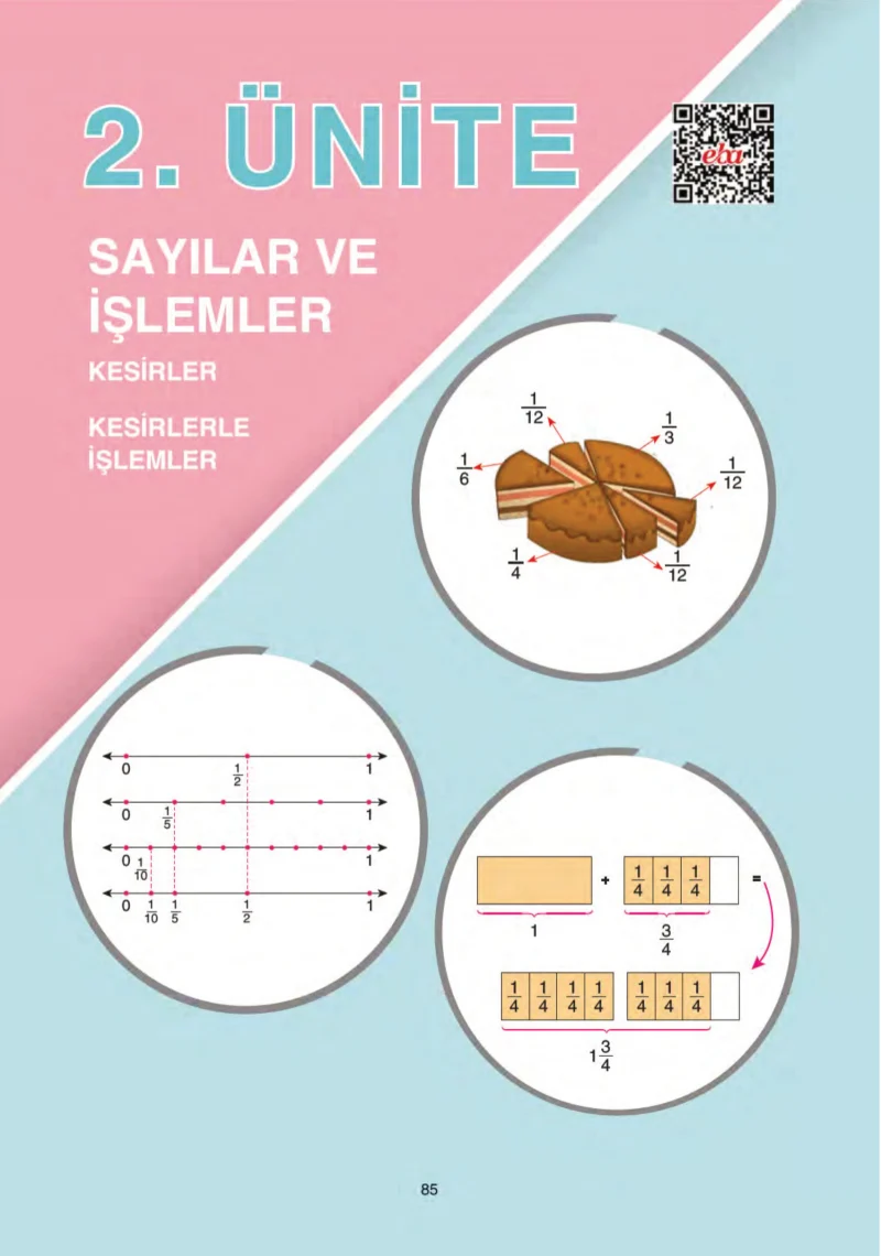 5. Sınıf Matematik Ders Kitabı Cevapları Tuna Yayınları Sayfa 85
