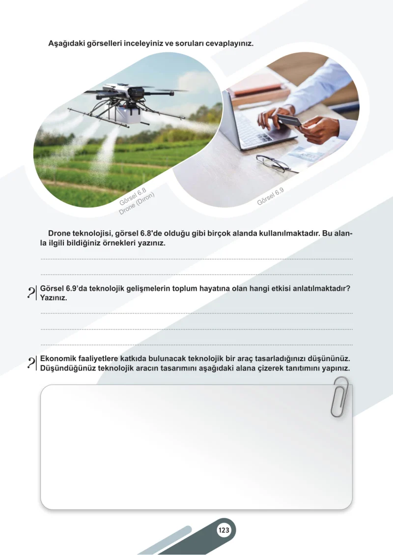 5. Sınıf Sosyal Bilgiler Ders Kitabı Cevapları Meb Yayınları 2. Kitap Sayfa 123