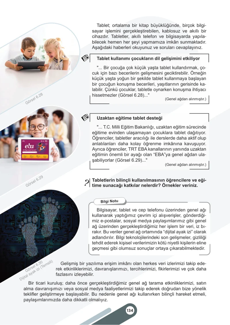 5. Sınıf Sosyal Bilgiler Ders Kitabı Cevapları Meb Yayınları 2. Kitap Sayfa 134
