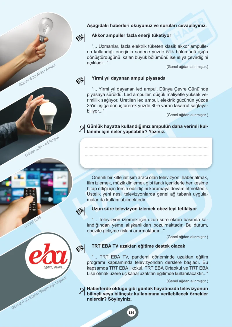 5. Sınıf Sosyal Bilgiler Ders Kitabı Cevapları Meb Yayınları 2. Kitap Sayfa 136