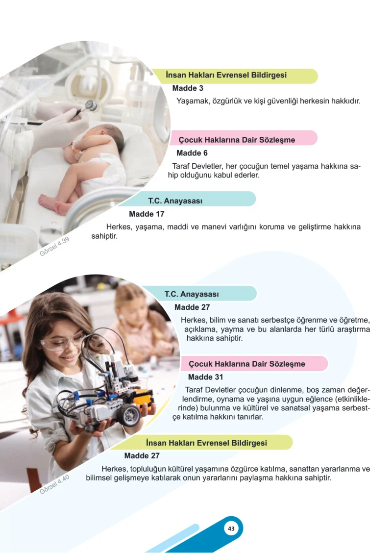 5. Sınıf Sosyal Bilgiler Ders Kitabı Cevapları Meb Yayınları 2. Kitap Sayfa 43