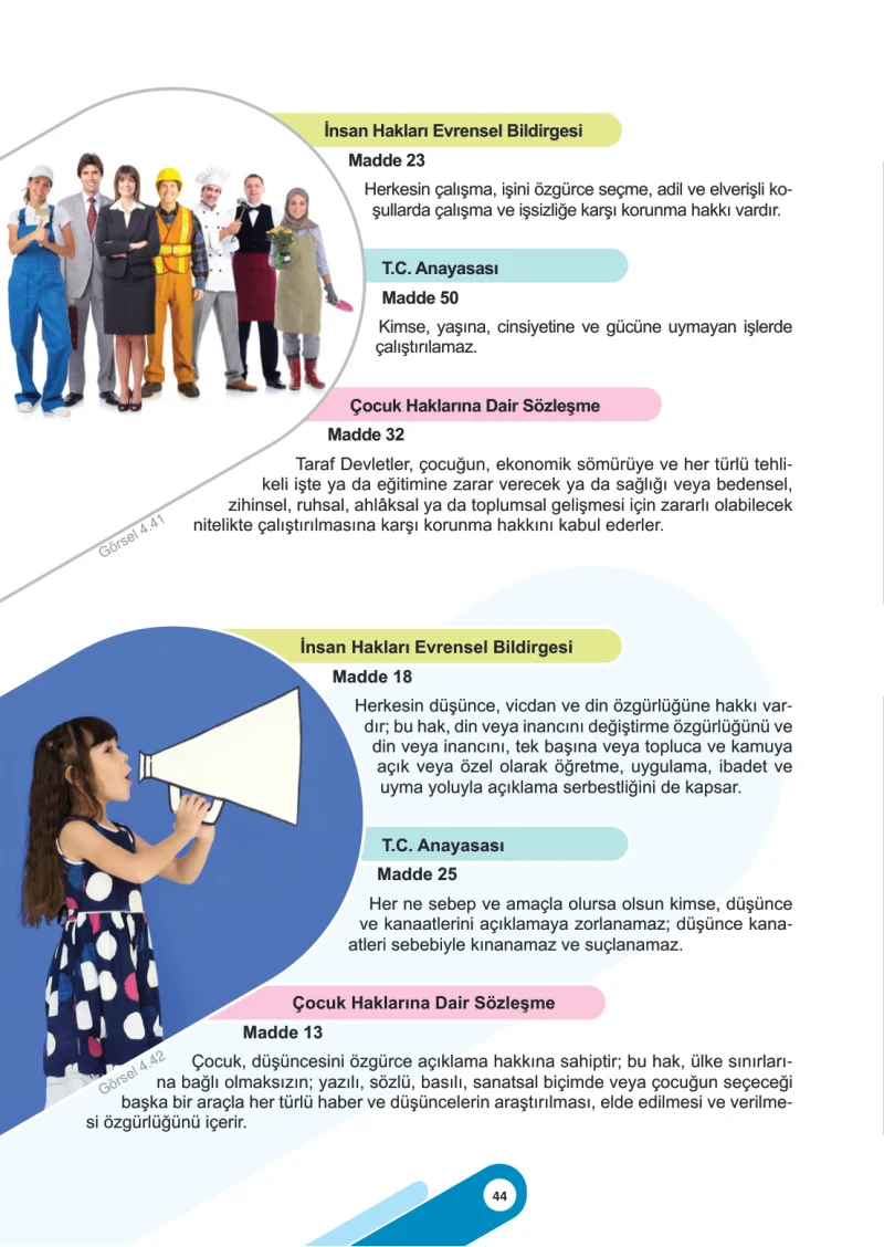 5. Sınıf Sosyal Bilgiler Ders Kitabı Cevapları Meb Yayınları 2. Kitap Sayfa 44