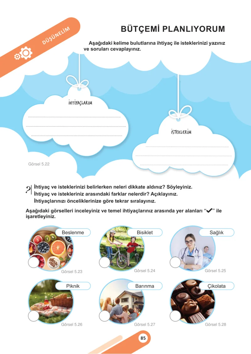 5. Sınıf Sosyal Bilgiler Ders Kitabı Cevapları Meb Yayınları 2. Kitap Sayfa 85