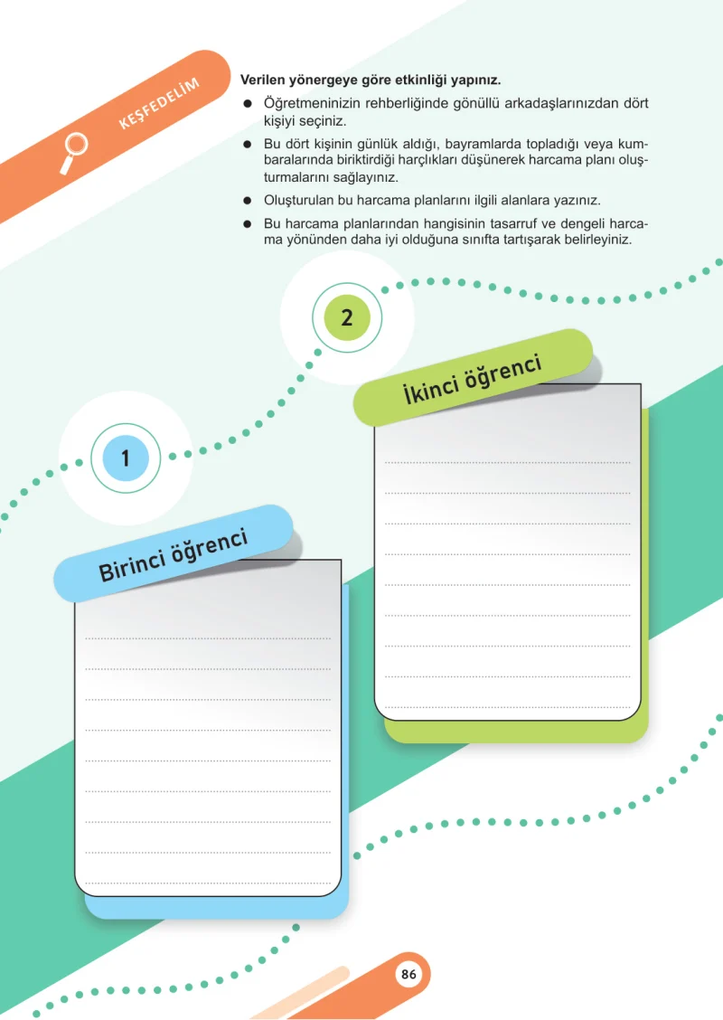 5. Sınıf Sosyal Bilgiler Ders Kitabı Cevapları Meb Yayınları 2. Kitap Sayfa 86