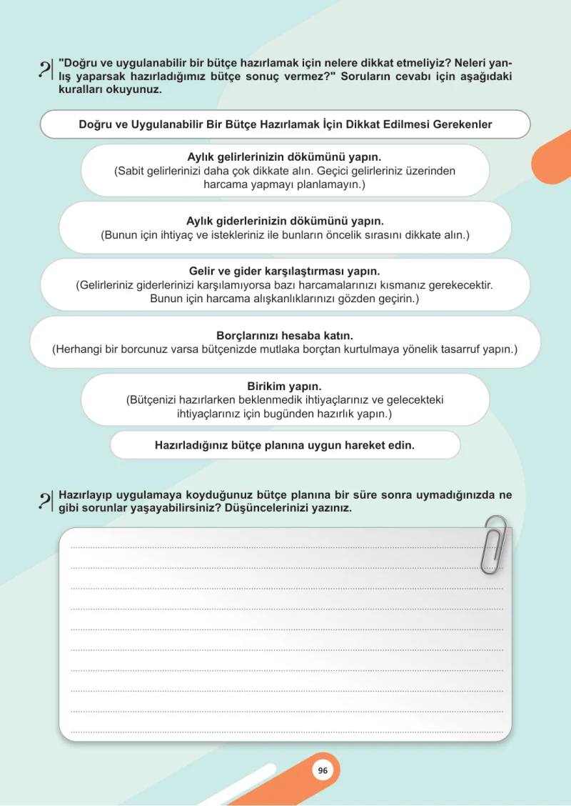 5. Sınıf Sosyal Bilgiler Ders Kitabı Cevapları Meb Yayınları 2. Kitap Sayfa 96