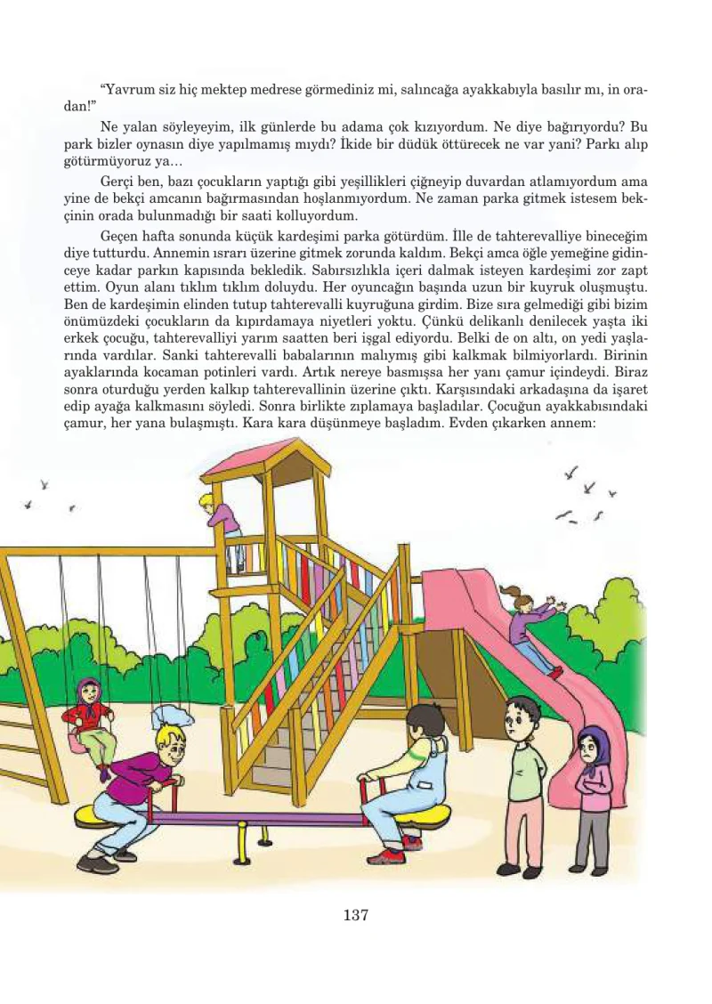 5. Sınıf Türkçe Ders Kitabı Cevapları Anıttepe Yayınları Sayfa 137