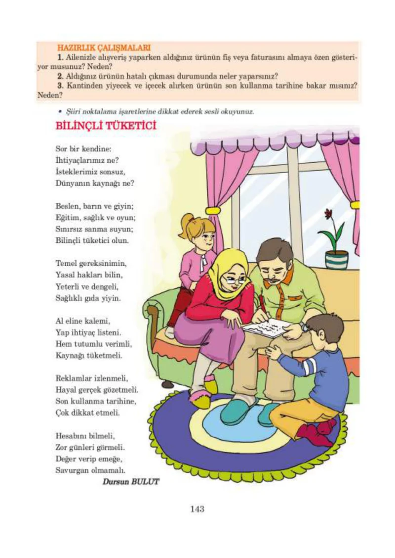 5. Sınıf Türkçe Ders Kitabı Cevapları Anıttepe Yayınları Sayfa 143