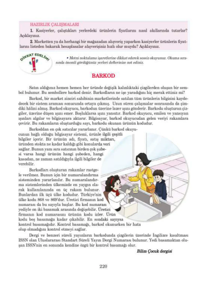 5. Sınıf Türkçe Ders Kitabı Cevapları Anıttepe Yayınları Sayfa 220