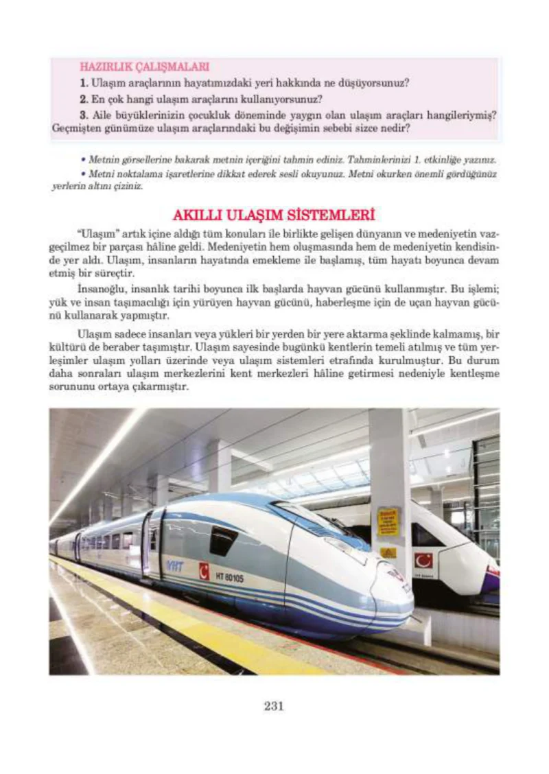 5. Sınıf Türkçe Ders Kitabı Cevapları Anıttepe Yayınları Sayfa 231