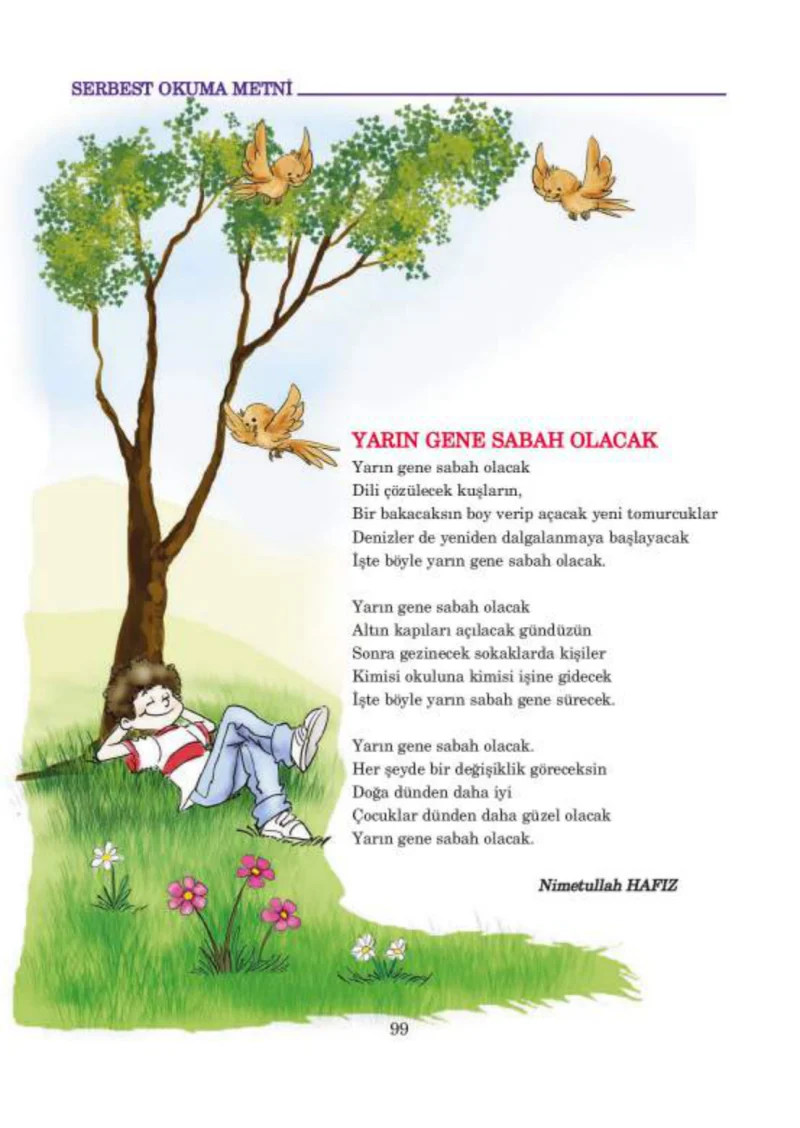5. Sınıf Türkçe Ders Kitabı Cevapları Anıttepe Yayınları Sayfa 99
