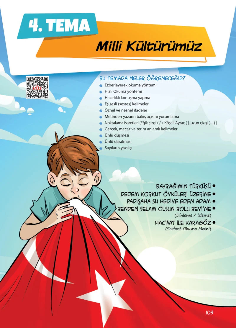 5. Sınıf Türkçe Ders Kitabı Cevapları Koza Yayınları Sayfa 103