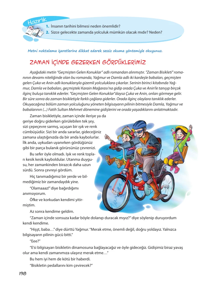 5. Sınıf Türkçe Ders Kitabı Cevapları Koza Yayınları Sayfa 198