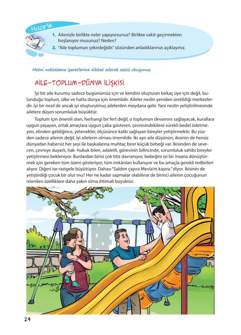 5. Sınıf Türkçe Ders Kitabı Cevapları Koza Yayınları Sayfa 24