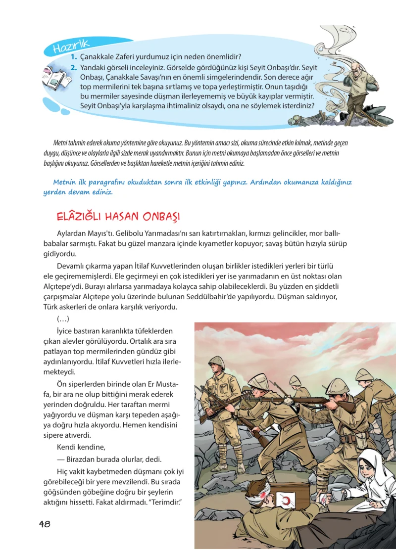5. Sınıf Türkçe Ders Kitabı Cevapları Koza Yayınları Sayfa 48