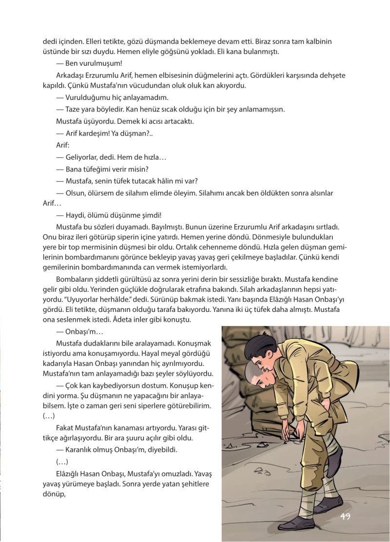 5. Sınıf Türkçe Ders Kitabı Cevapları Koza Yayınları Sayfa 49