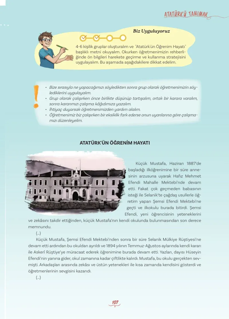 5. Sınıf Türkçe Ders Kitabı Cevapları Meb Yayınları 1 Sayfa 107