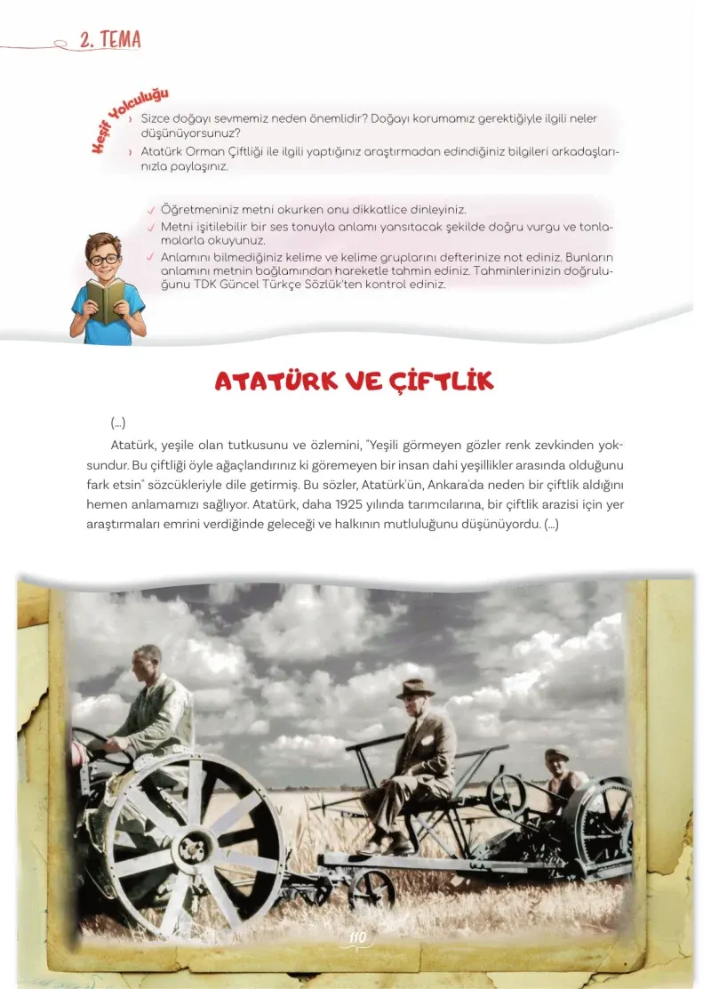 5. Sınıf Türkçe Ders Kitabı Cevapları Meb Yayınları 1 Sayfa 110