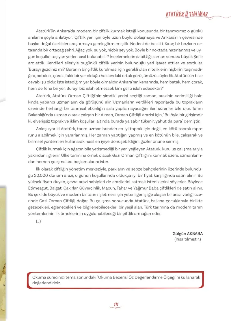 5. Sınıf Türkçe Ders Kitabı Cevapları Meb Yayınları 1 Sayfa 111