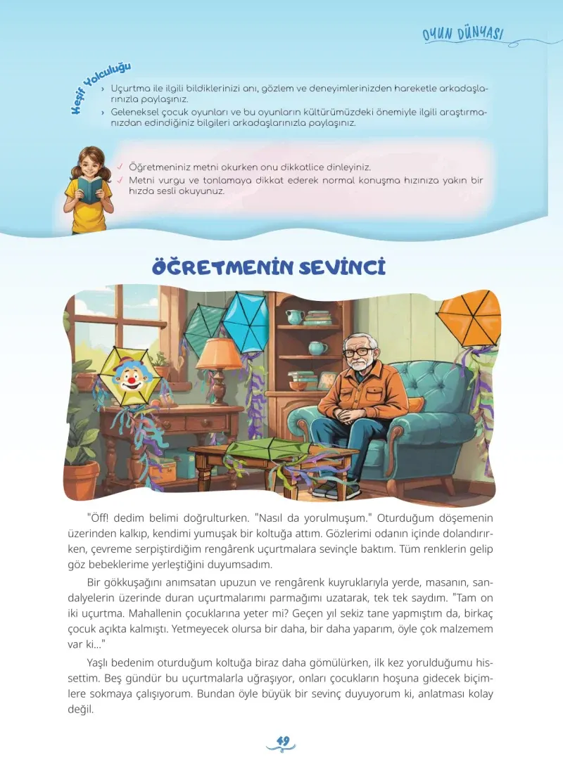 5. Sınıf Türkçe Ders Kitabı Cevapları Meb Yayınları 1 Sayfa 49