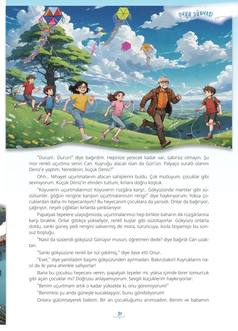 5. Sınıf Türkçe Ders Kitabı Cevapları Meb Yayınları 1 Sayfa 51