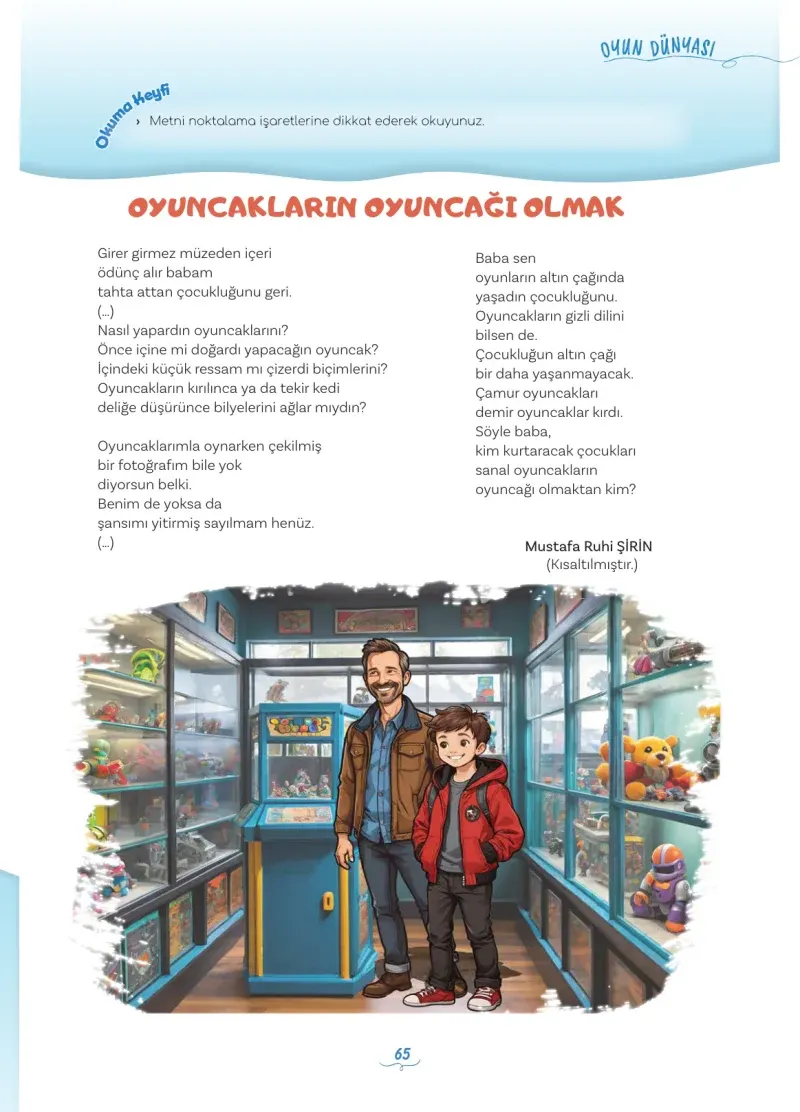 5. Sınıf Türkçe Ders Kitabı Cevapları Meb Yayınları 1 Sayfa 65
