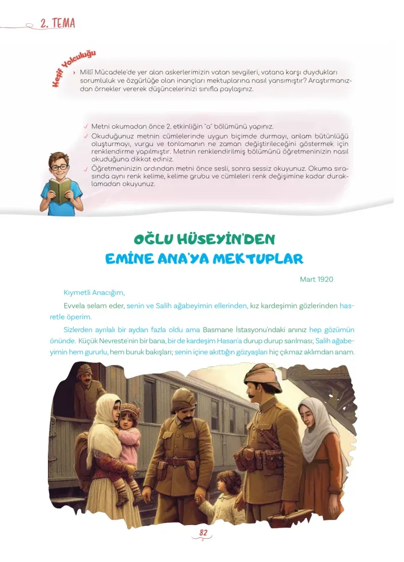 5. Sınıf Türkçe Ders Kitabı Cevapları Meb Yayınları 1 Sayfa 82