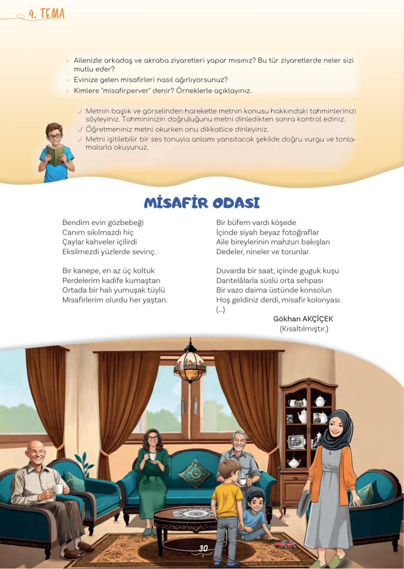 5. Sınıf Türkçe Ders Kitabı Cevapları Meb Yayınları 2. Kitap Sayfa 30