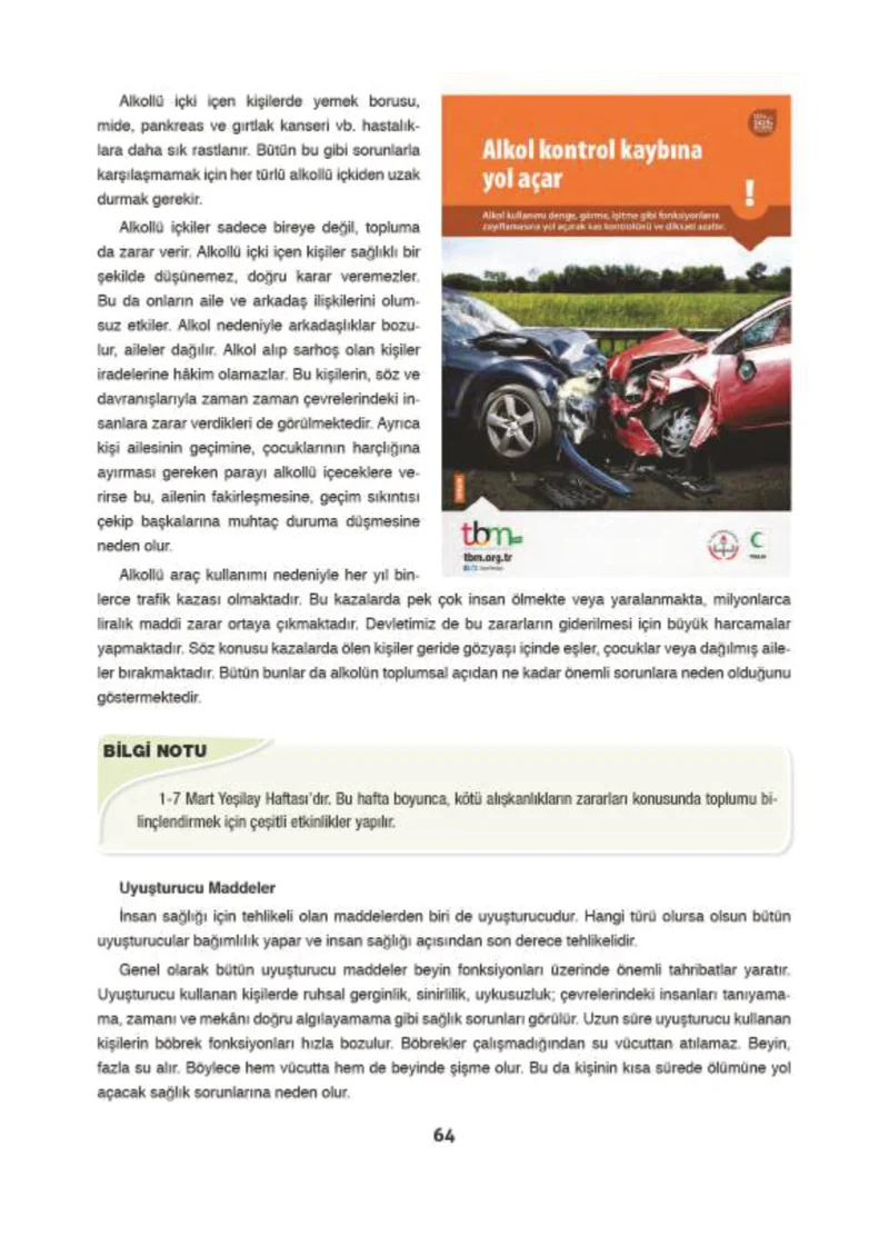 6. Sınıf Din Kültürü ve Ahlak Bilgisi Ders Kitabı Cevapları Doğa Yayınları Sayfa 64