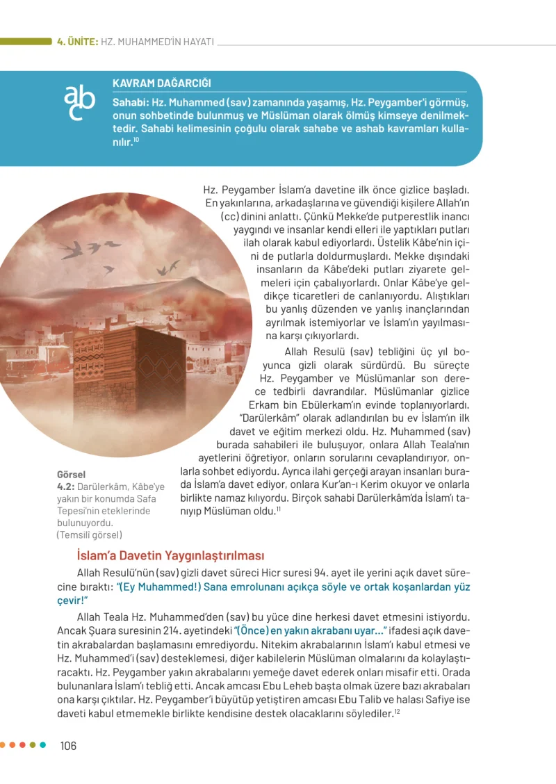 6. Sınıf Din Kültürü ve Ahlak Bilgisi Ders Kitabı Cevapları Meb Yayınları Sayfa 106