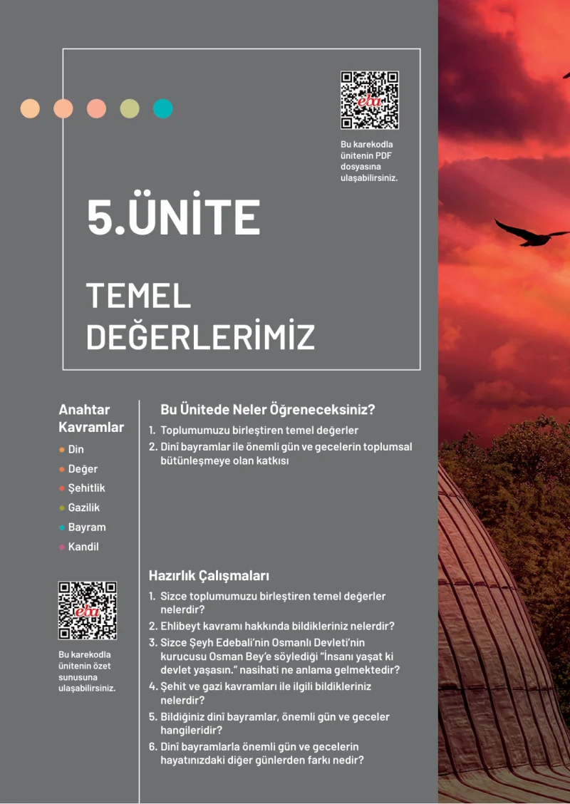 6. Sınıf Din Kültürü ve Ahlak Bilgisi Ders Kitabı Cevapları Meb Yayınları Sayfa 128
