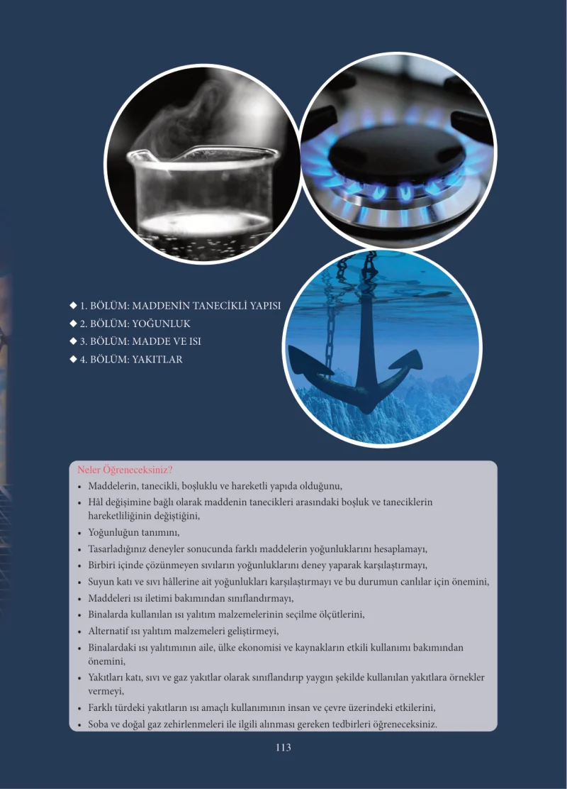 6. Sınıf Fen Bilimleri Ders Kitabı Cevapları Adım Adım Yayınları Sayfa 113