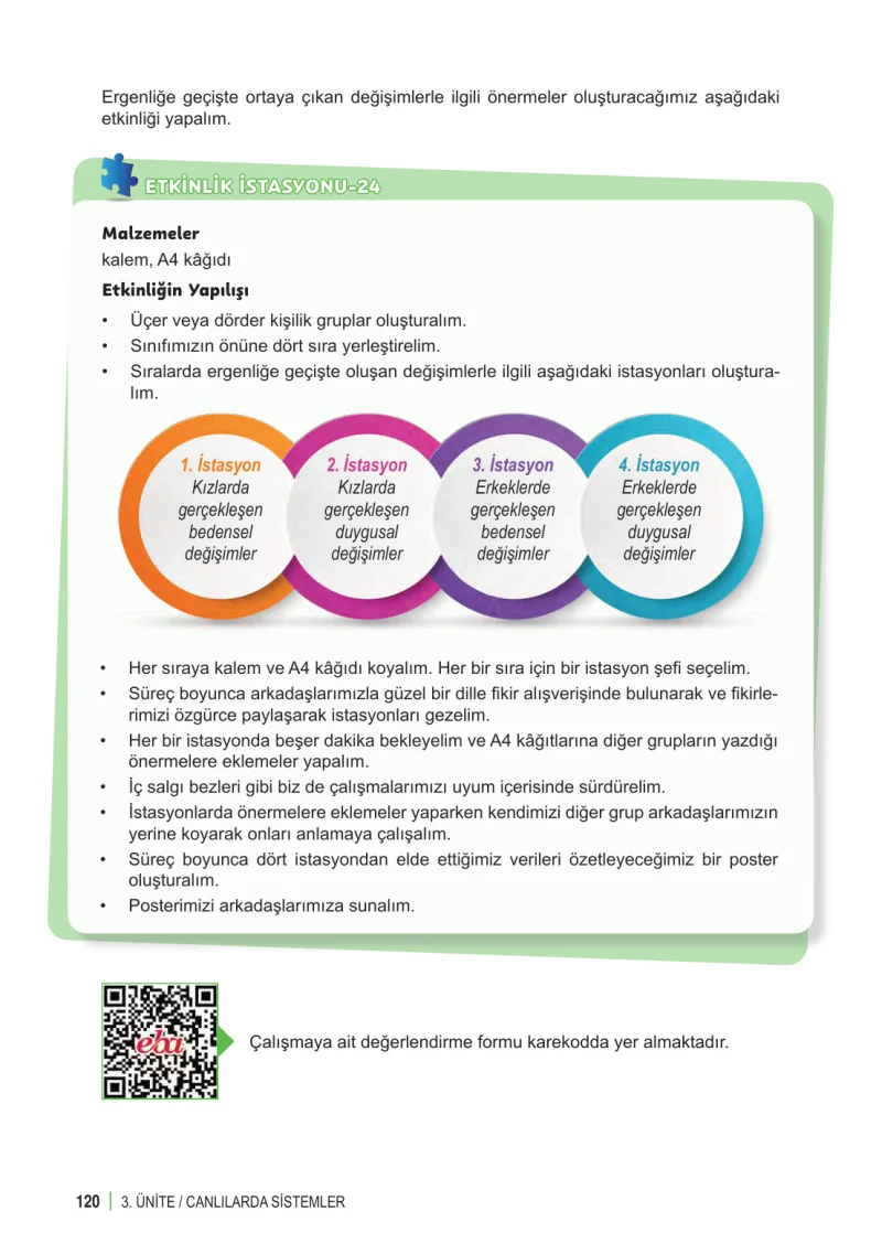 6. Sınıf Fen Bilimleri Ders Kitabı Cevapları Meb Yayınları 1. Kitap Sayfa 120