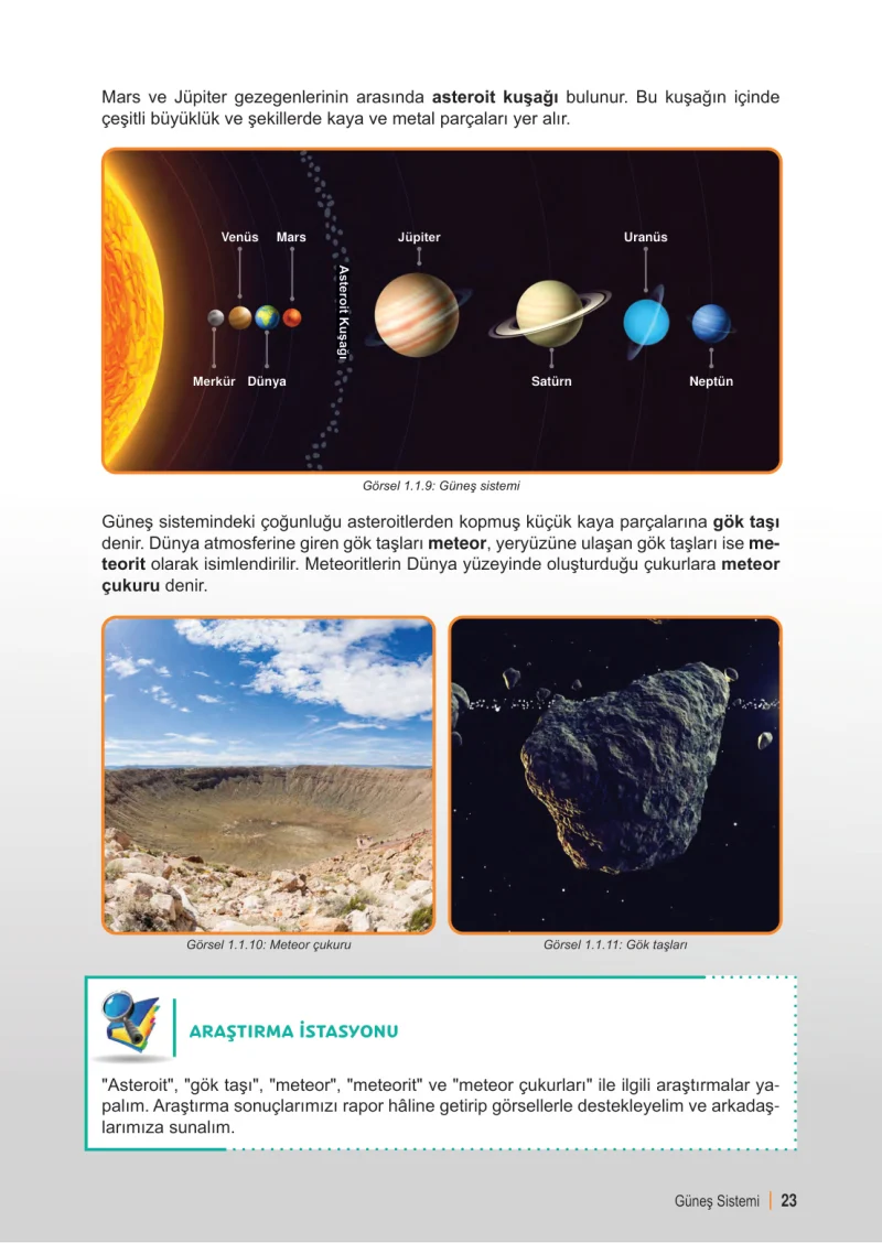 6. Sınıf Fen Bilimleri Ders Kitabı Cevapları Meb Yayınları 1. Kitap Sayfa 23
