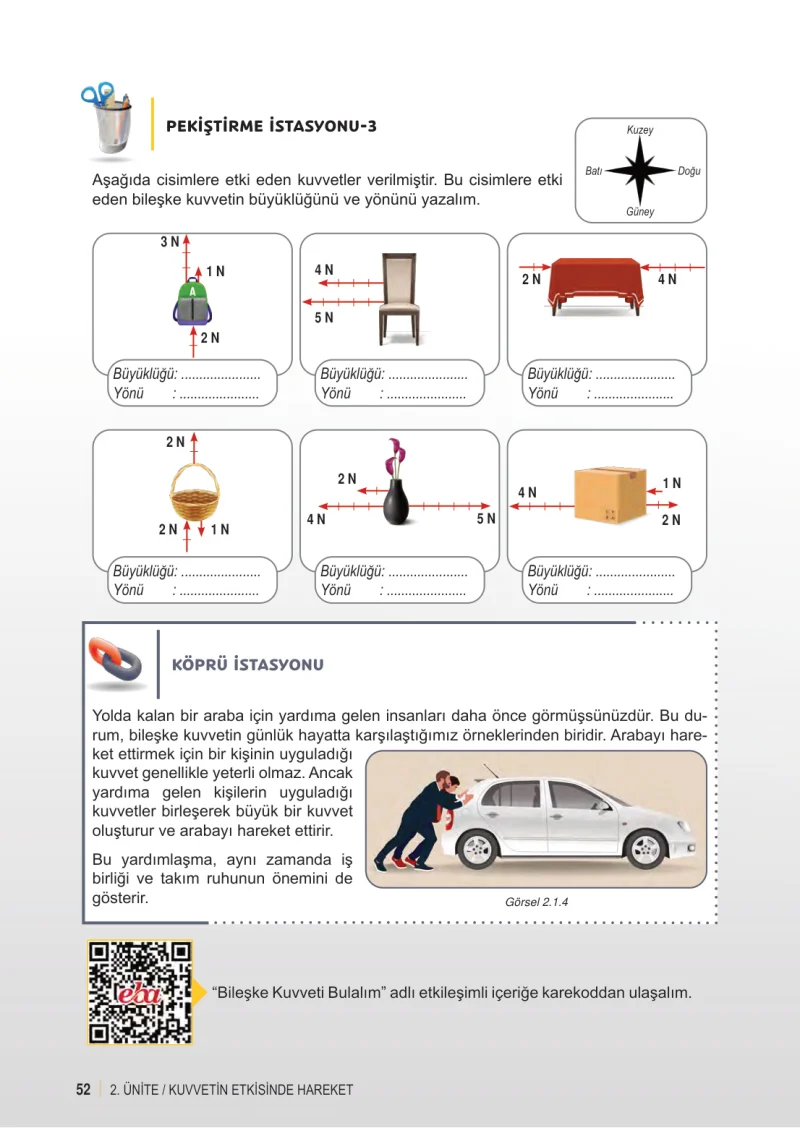 6. Sınıf Fen Bilimleri Ders Kitabı Cevapları Meb Yayınları 1. Kitap Sayfa 52