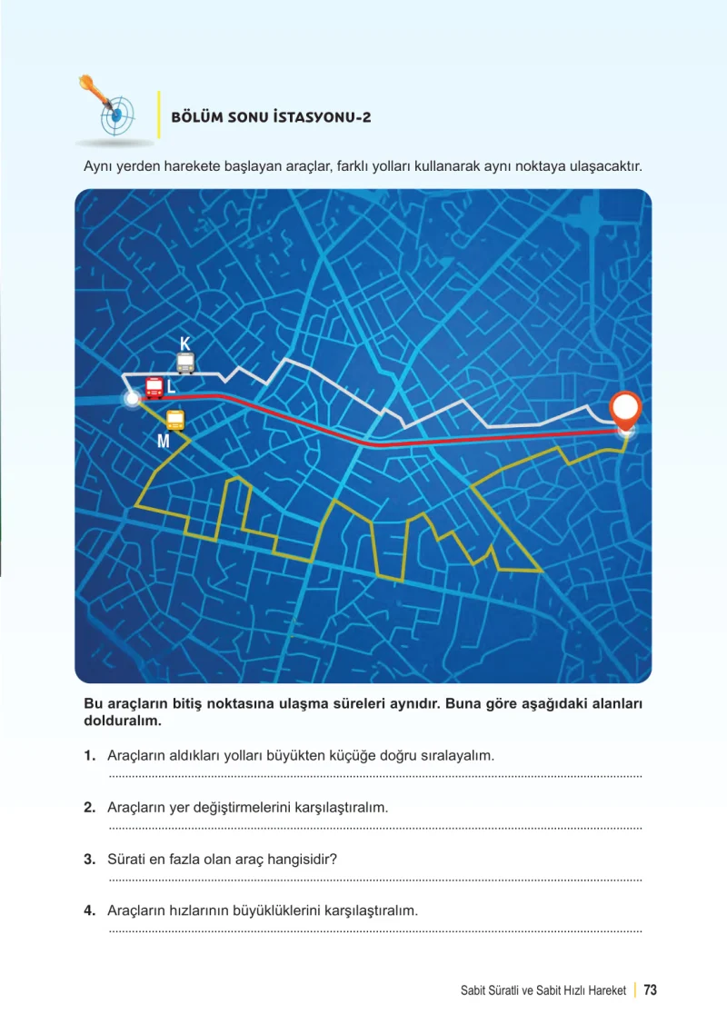 6. Sınıf Fen Bilimleri Ders Kitabı Cevapları Meb Yayınları 1. Kitap Sayfa 73