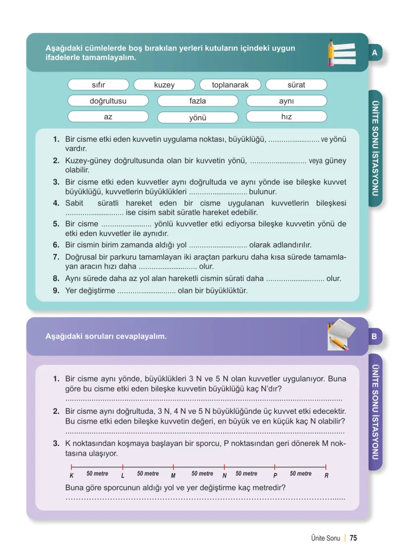 6. Sınıf Fen Bilimleri Ders Kitabı Cevapları Meb Yayınları 1. Kitap Sayfa 75