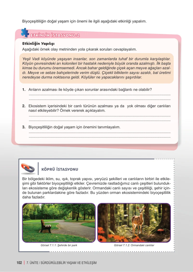 6. Sınıf Fen Bilimleri Ders Kitabı Cevapları Meb Yayınları 2. Kitap Sayfa 102