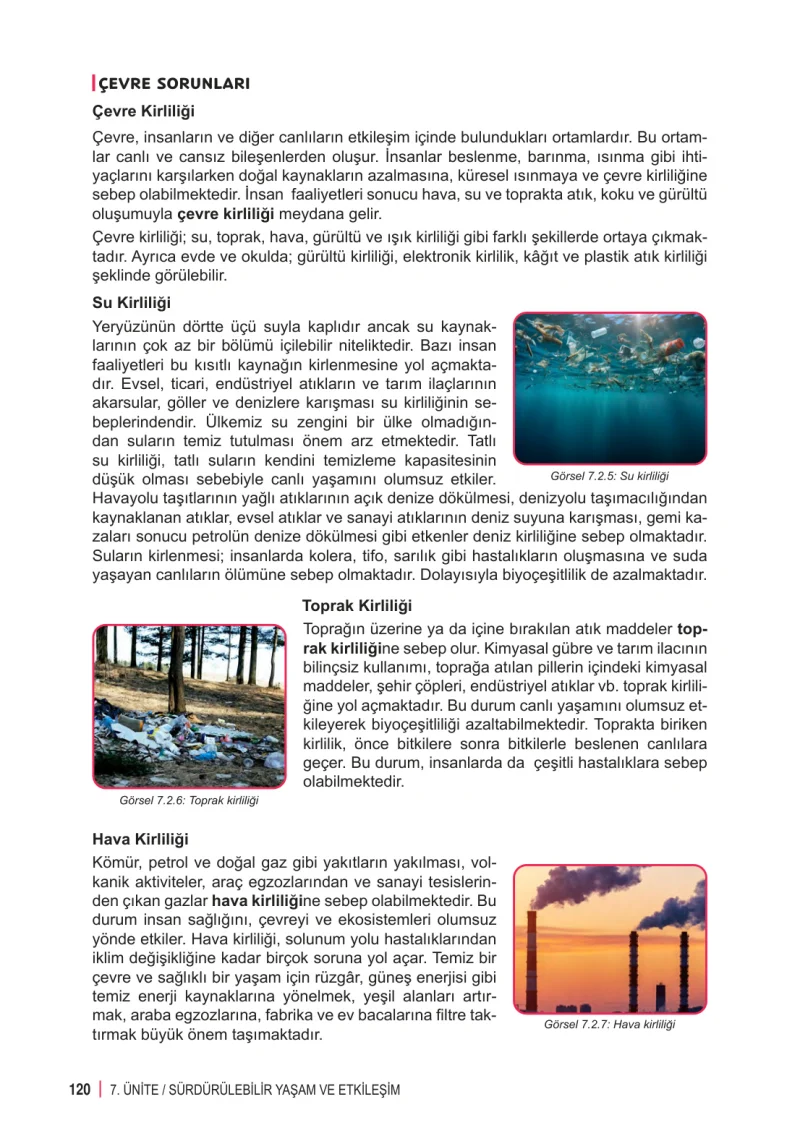 6. Sınıf Fen Bilimleri Ders Kitabı Cevapları Meb Yayınları 2. Kitap Sayfa 120