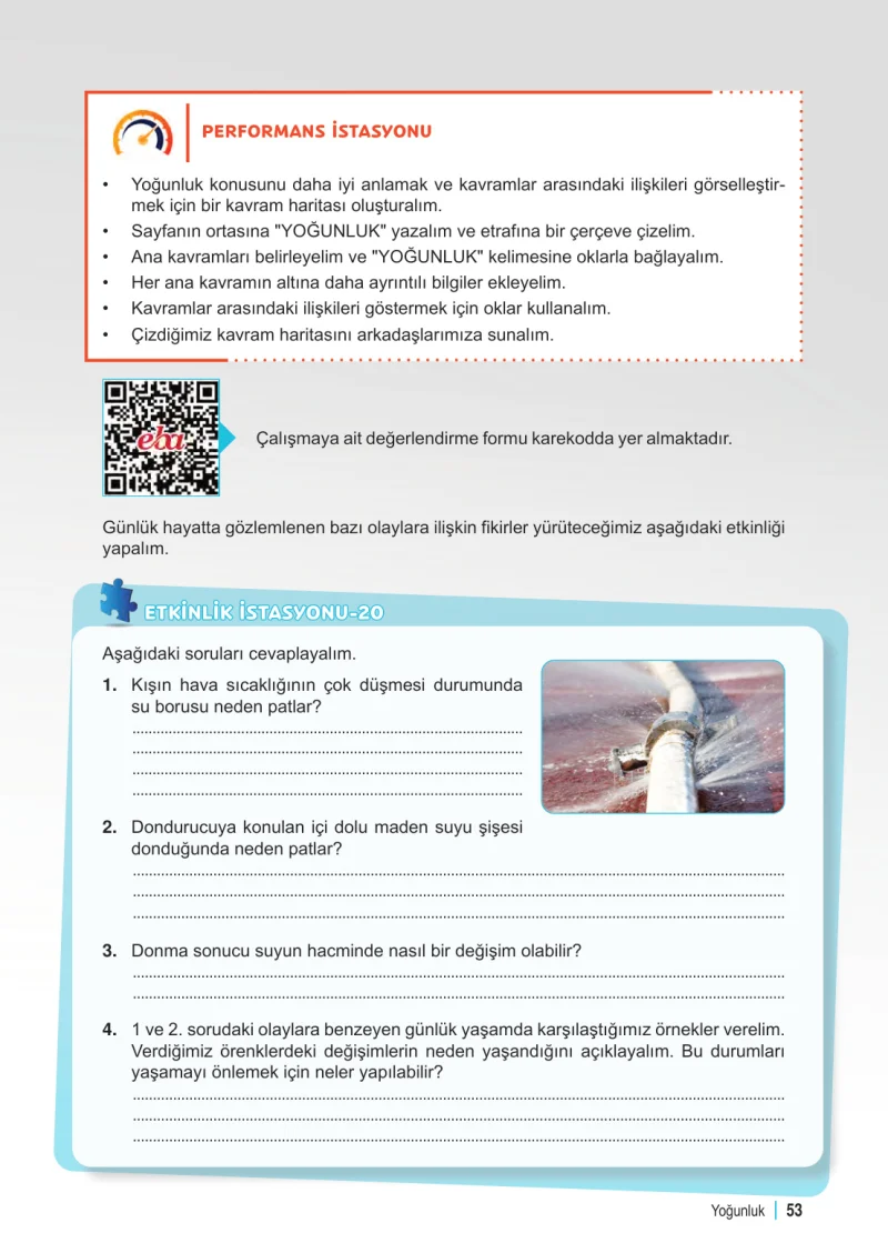 6. Sınıf Fen Bilimleri Ders Kitabı Cevapları Meb Yayınları 2. Kitap Sayfa 53