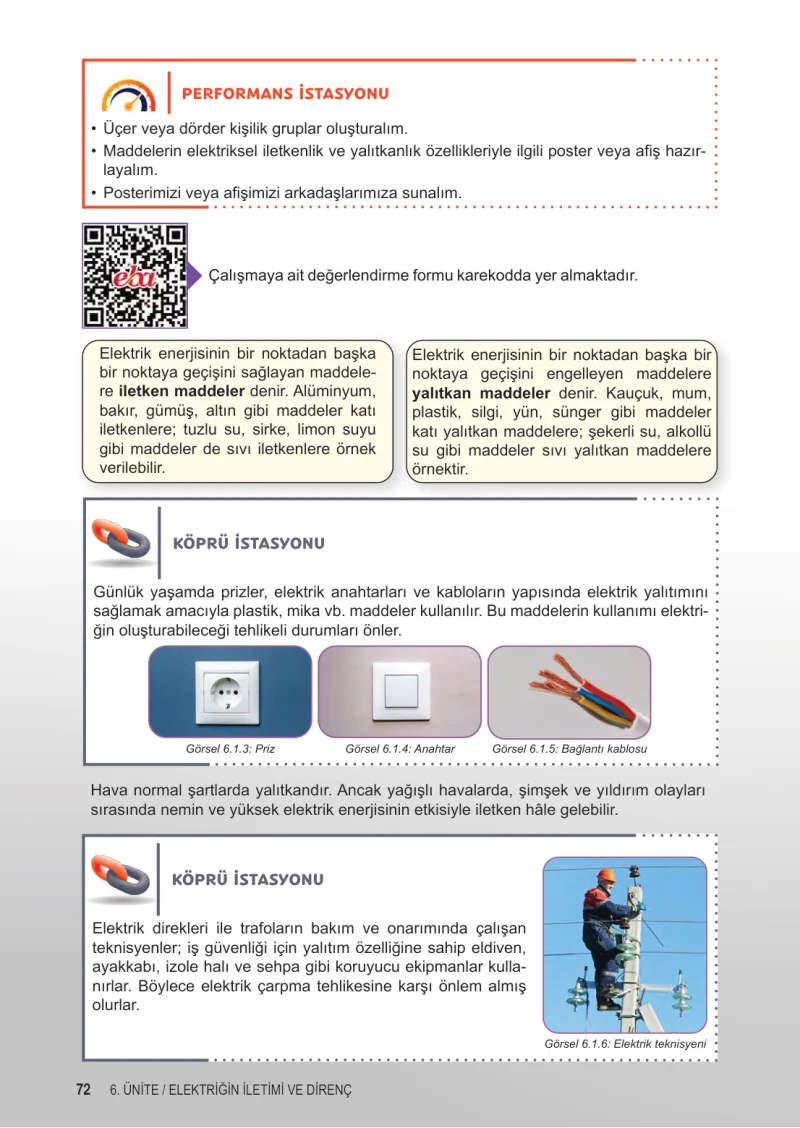 6. Sınıf Fen Bilimleri Ders Kitabı Cevapları Meb Yayınları 2. Kitap Sayfa 72