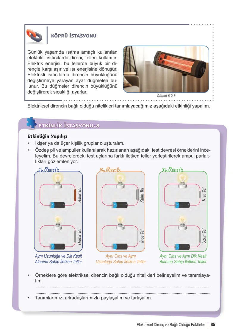 6. Sınıf Fen Bilimleri Ders Kitabı Cevapları Meb Yayınları 2. Kitap Sayfa 85