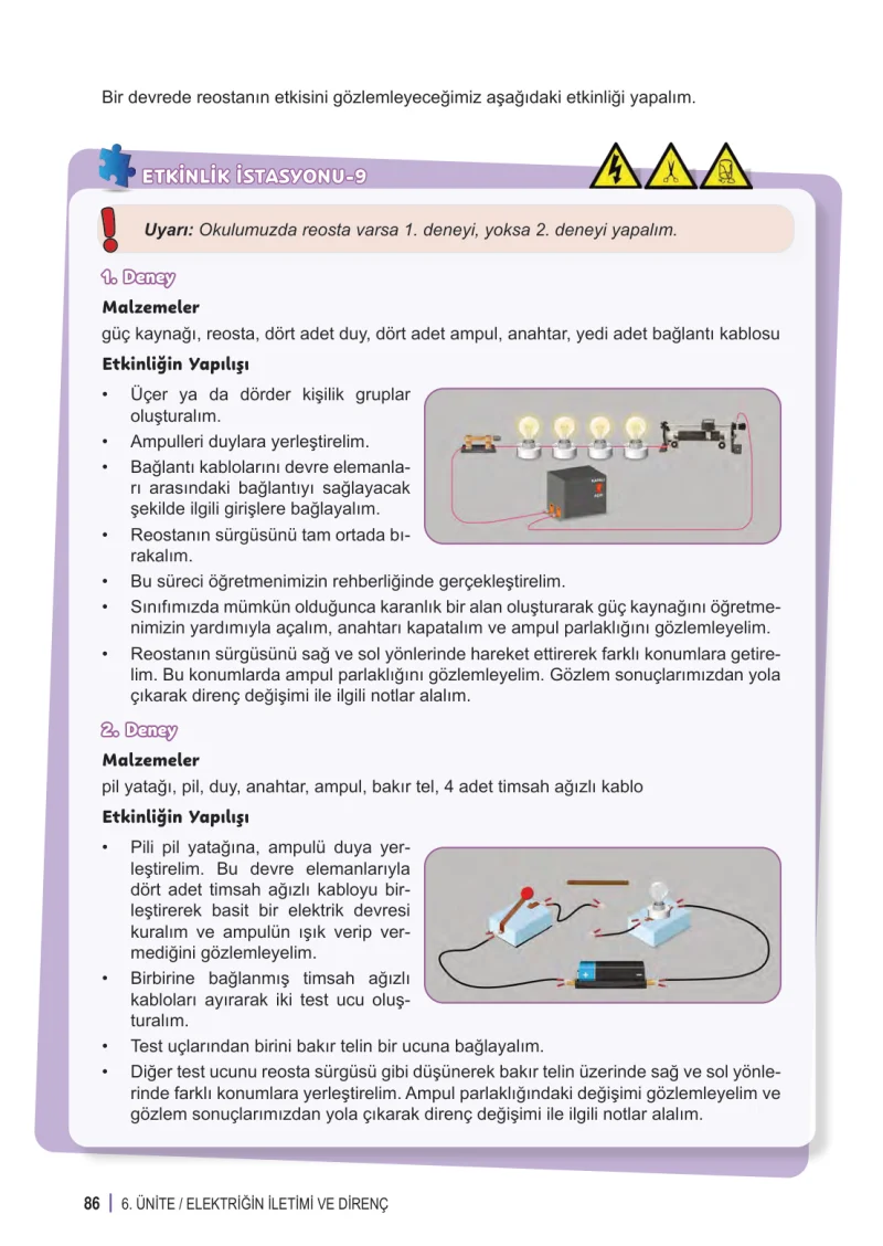 6. Sınıf Fen Bilimleri Ders Kitabı Cevapları Meb Yayınları 2. Kitap Sayfa 86