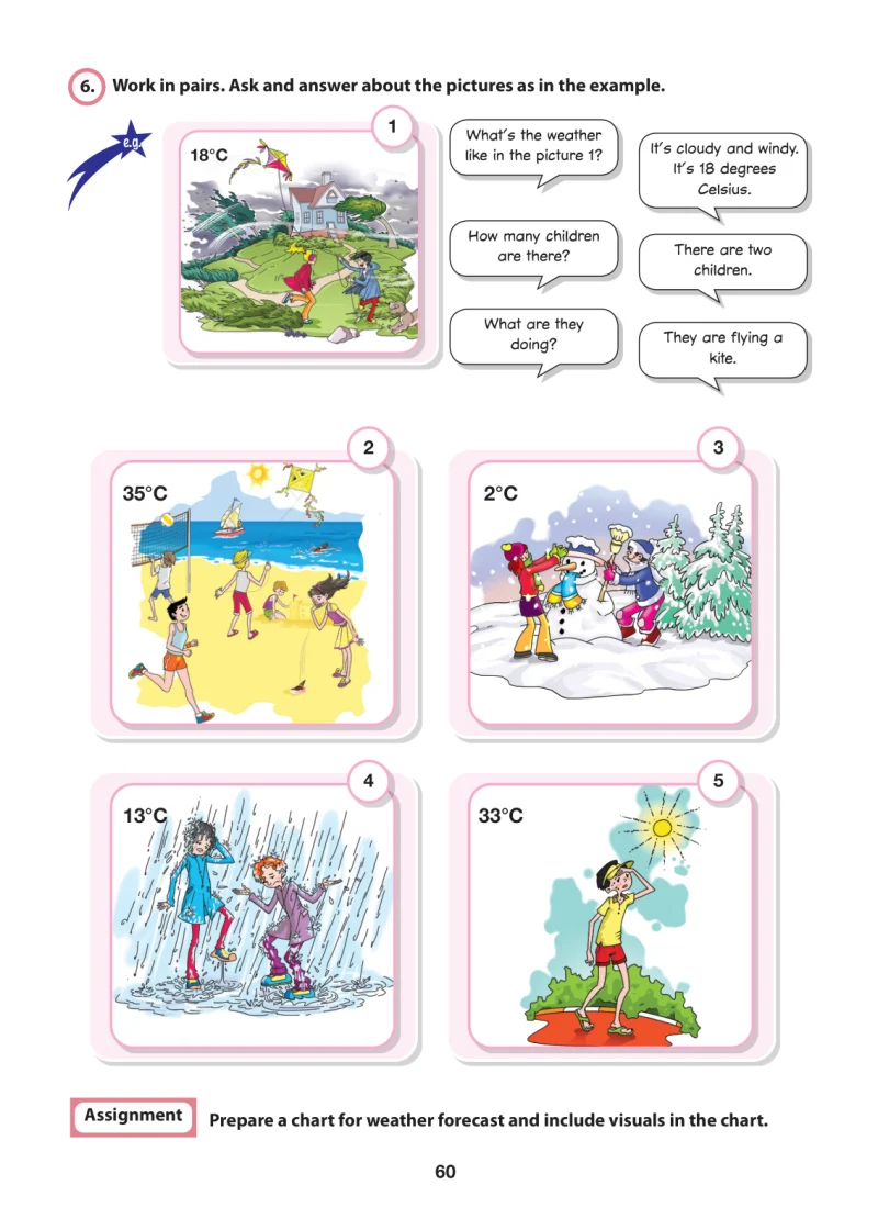 6. Sınıf İngilizce Ders Kitabı Cevapları Hecce Yayınları Sayfa 60