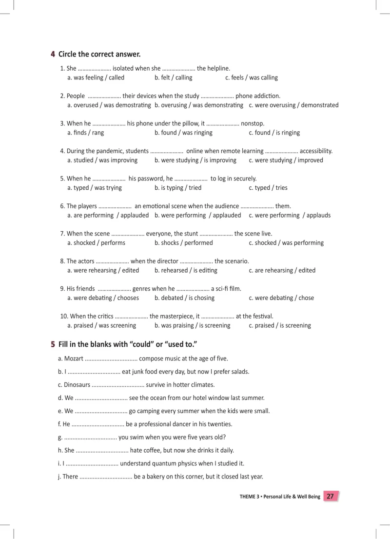6. Sınıf İngilizce Ders Kitabı Cevapları Meb Yayınları Work Book Sayfa 27