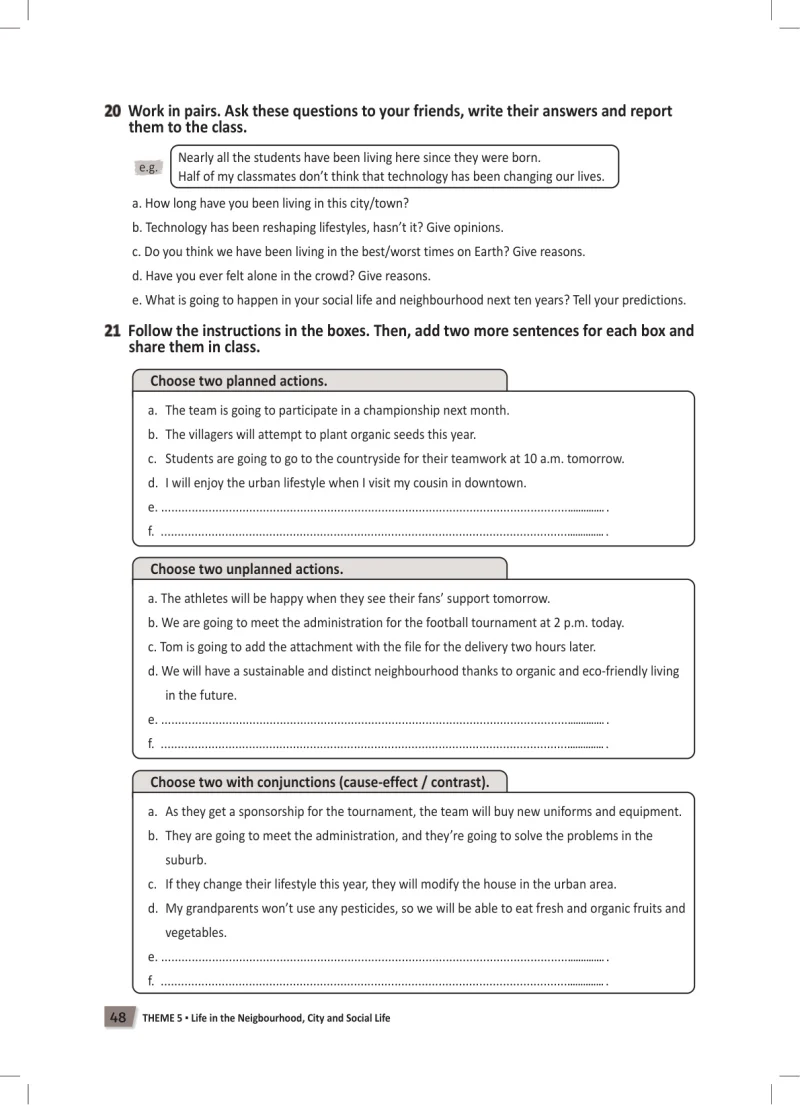 6. Sınıf İngilizce Ders Kitabı Cevapları Meb Yayınları Work Book Sayfa 48