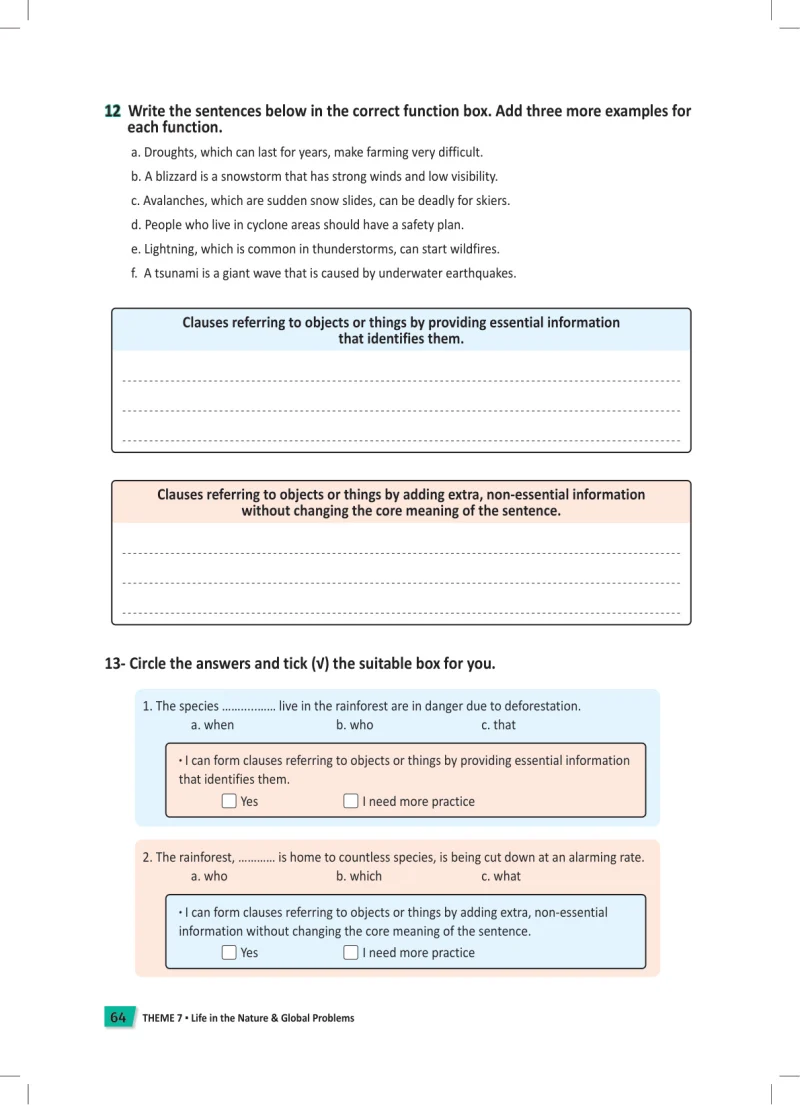 6. Sınıf İngilizce Ders Kitabı Cevapları Meb Yayınları Work Book Sayfa 64
