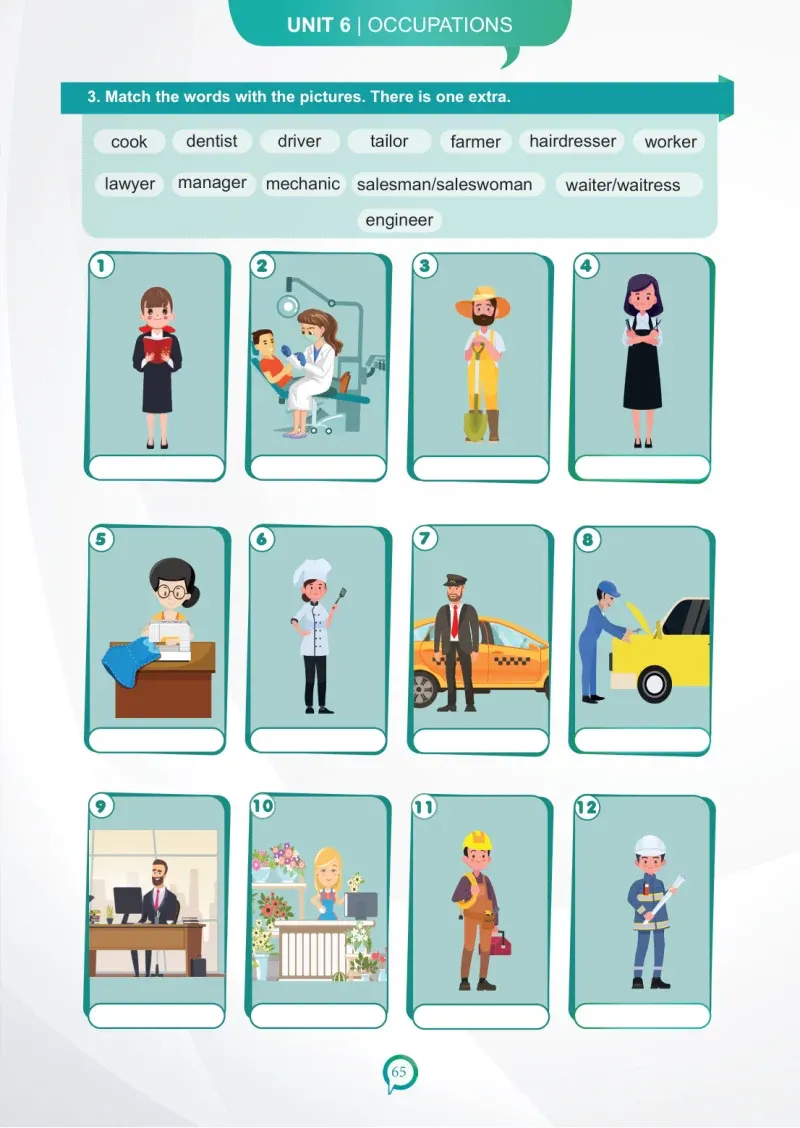 6. Sınıf İngilizce Ders Kitabı Cevapları Meb Yayınları Sayfa 65